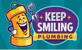keep smiling plumbing logo