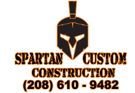 spartan custom construction logo