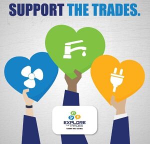 support the trades image
