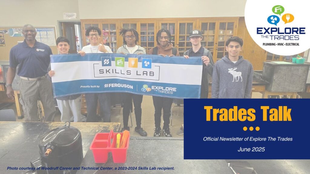 Trades talk 2025 banner.