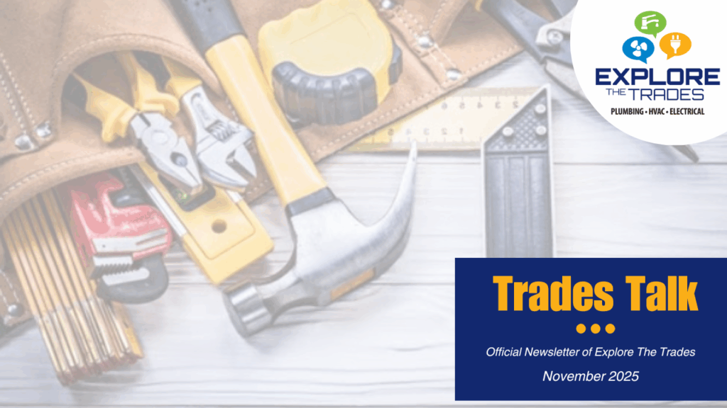 Trades Talk November newsletter.