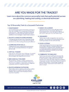 are you made for the trades document.