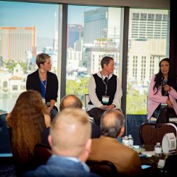 Explore the trades on a conference panel.